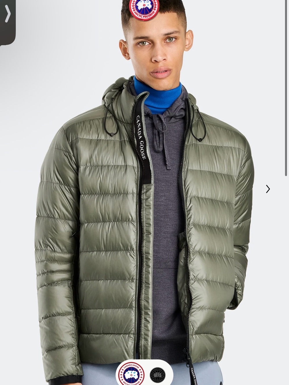 Canada Goose Men's Crofton Down Hoody Large (worn Once)